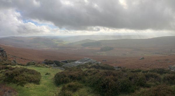 moors above hathersage